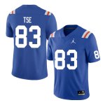 Men's Florida Gators #83 Joshua Tse NCAA Nike Blue Throwback Authentic Stitched College Football Jersey TBZ2662IT